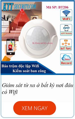 báo trộm hồng ngoại độc lập