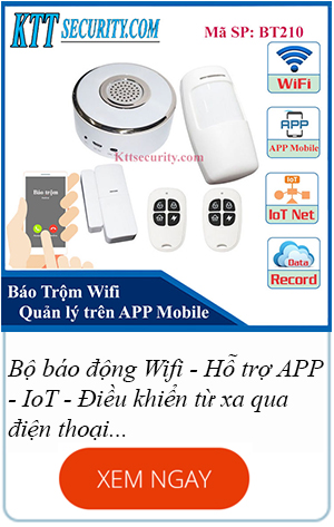 báo trộm qua wifi BT210