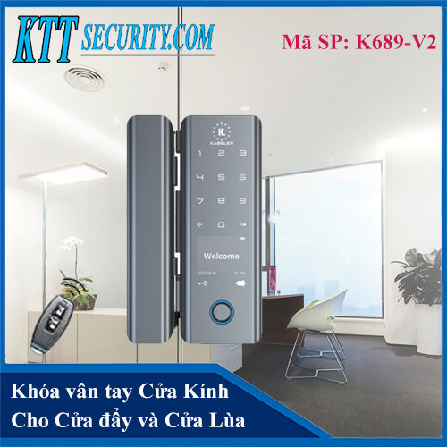 Khóa vân tay cửa lùa K689-V2