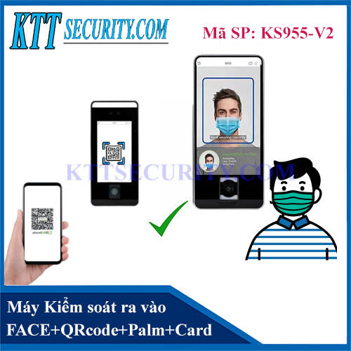 Khóa cửa nhận diện khuôn mặt V5L KS955-V2