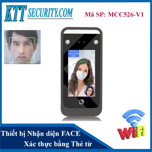 Máy chấm công nhận diện khuôn mặt AI06 MCC526-V1