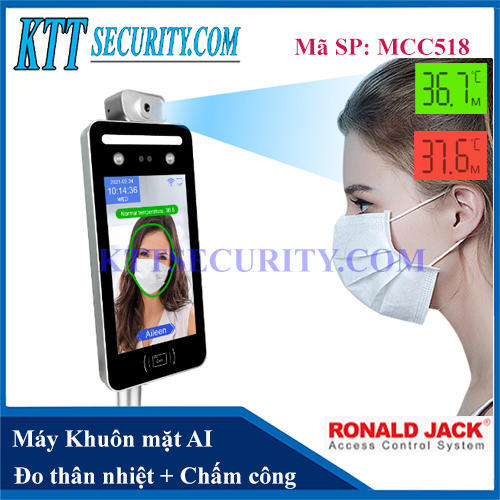 Máy chấm công khuôn mặt Ronald jack