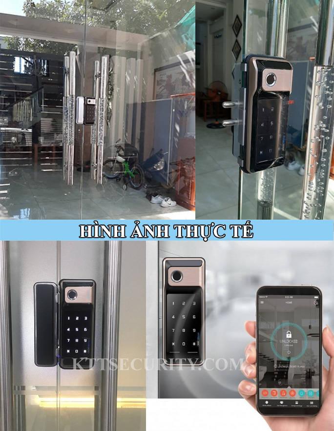 Khóa vân tay hàn quốc Unicor GR500BW-GLC