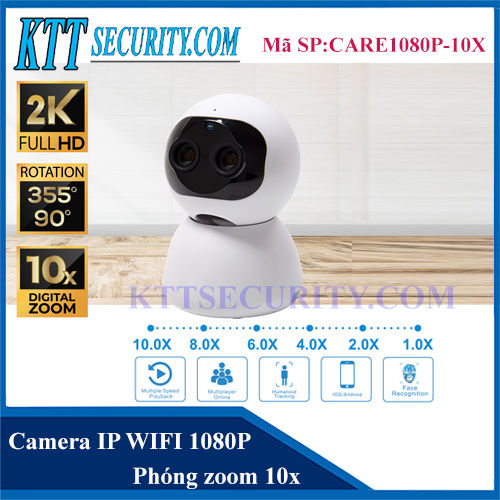 Camera wifi zoom 10X Care1080P-10X