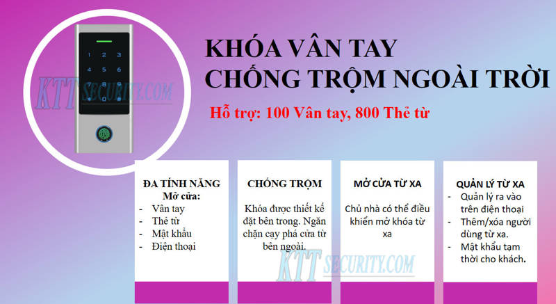 khóa chống trộm cửa nhà