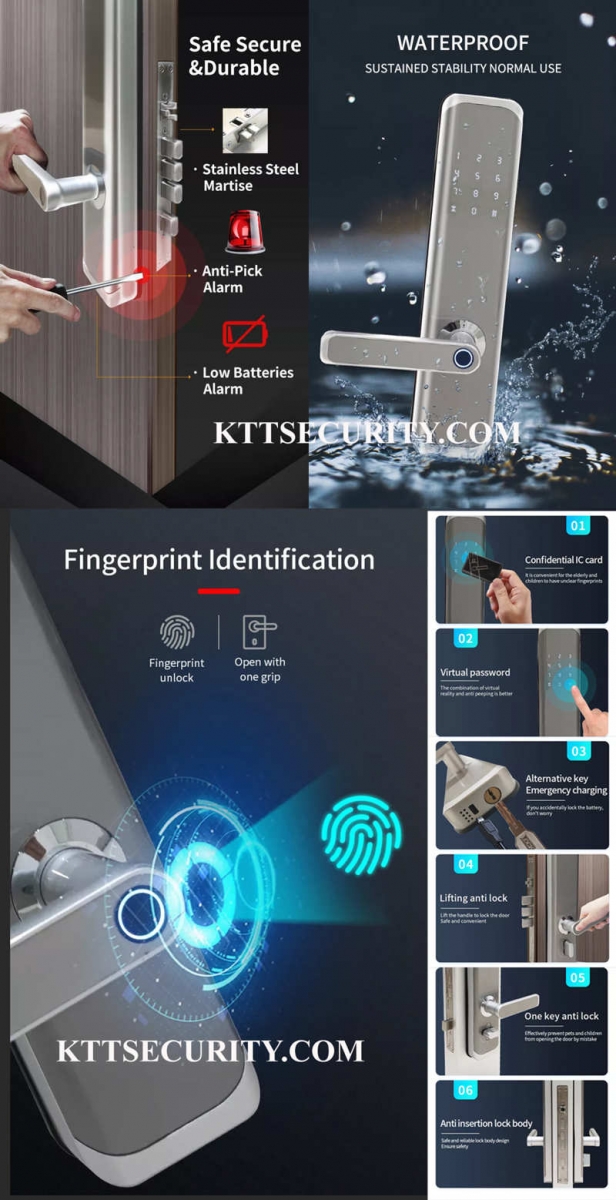 khóa cửa chung cư an toàn