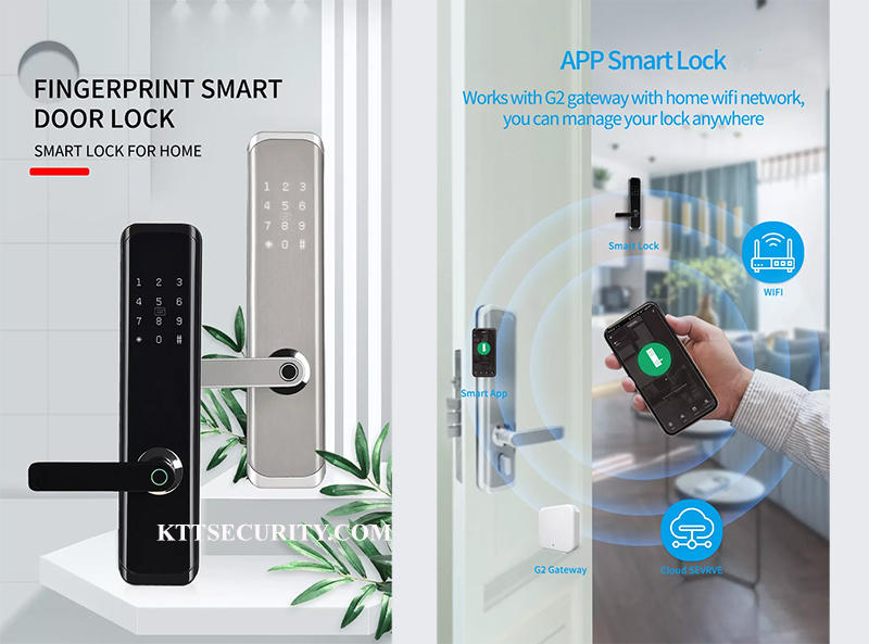 Khóa cửa chung cư thông minh