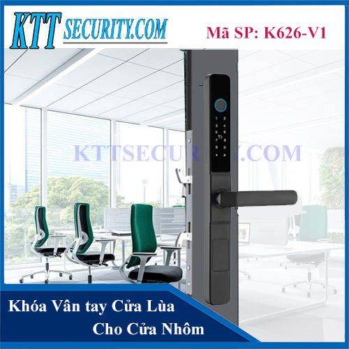 Khóa vân tay cửa lùa K626-V1