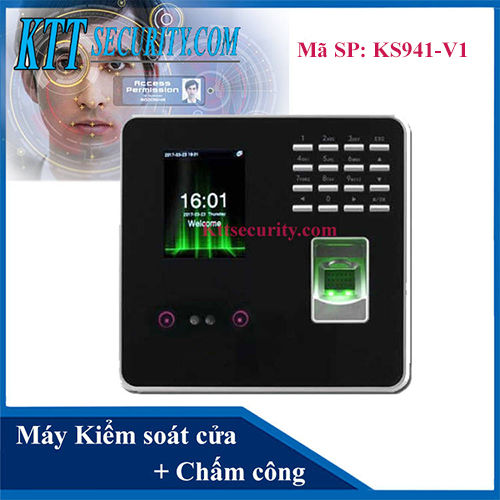 Kiểm soát cửa nhận diện khuôn mặt MB20 KS941-V1