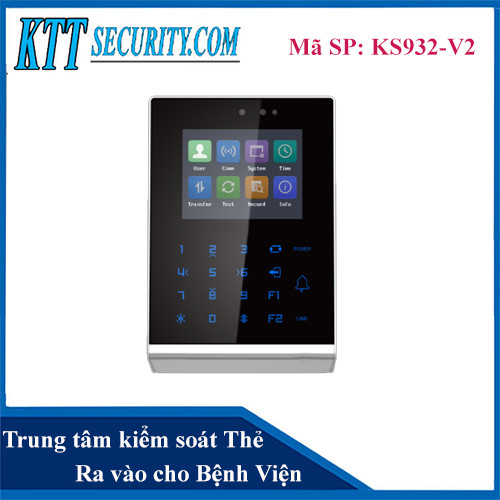 Kiểm soát ra vào bằng Thẻ cho Bệnh Viện KS932-V2