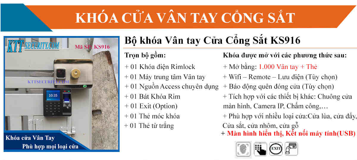 khóa cổng điện tử thông minh