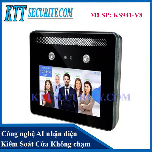Máy chấm công khuôn mặt AI05Pro Ks941-V8