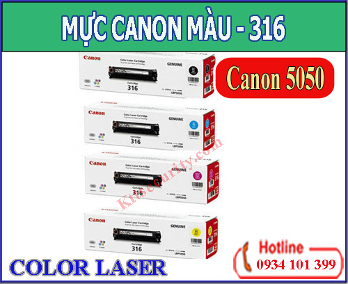 mực-laser-màu-canon-316-đen-xanh-vàng-đỏ