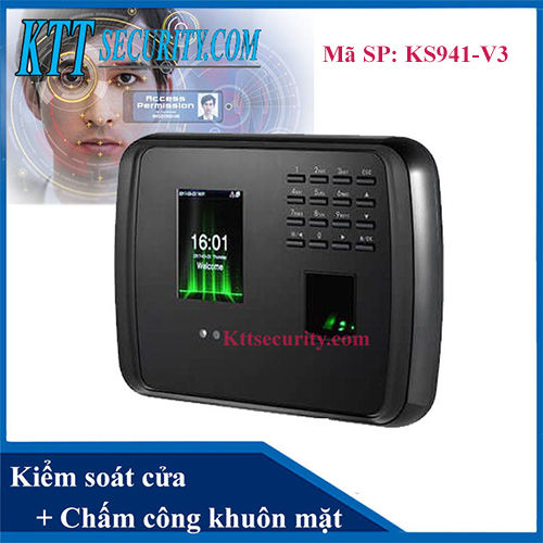 Nhận diện khuôn mặt kiểm soát cửa MB460 KS941-V3