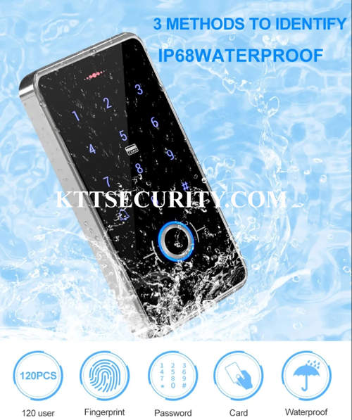 Tiêu chuẩn chống nước IP68 Đầu vân tay KS985