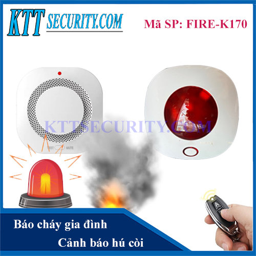 Báo cháy gia đình không dây FIRE-K170