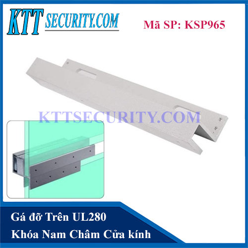 Bát trên UL280 Khóa từ Cho cửa Kính | KSP965