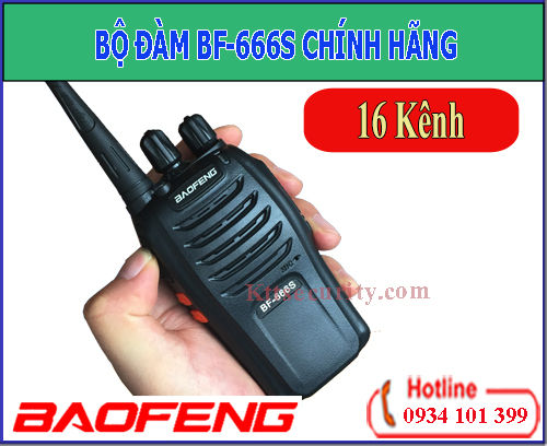 Bộ đàm BF-666s Chính hãng