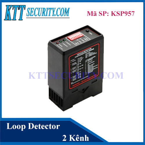 Bộ dò vòng từ 2 kênh | Loop detector | KSP957