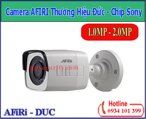 Camera AFIRI Chip Sony 1MP [HDA-B111MT]-2MP[HDA-B211M]