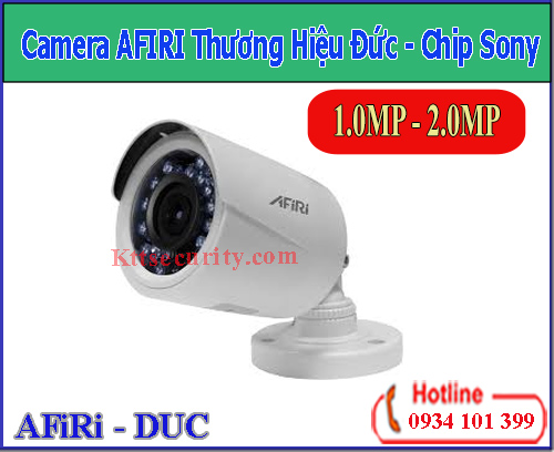 Camera AFIRI Chip Sony 1MP [HDA-B111PT]-2MP[HDA-B211P]