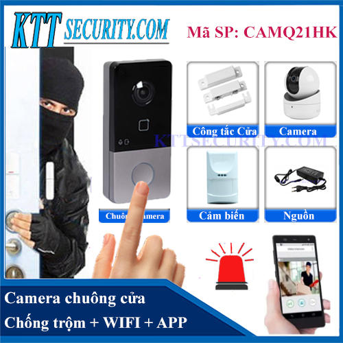 Camera chuông cửa Chống trộm | CAMQ21HK