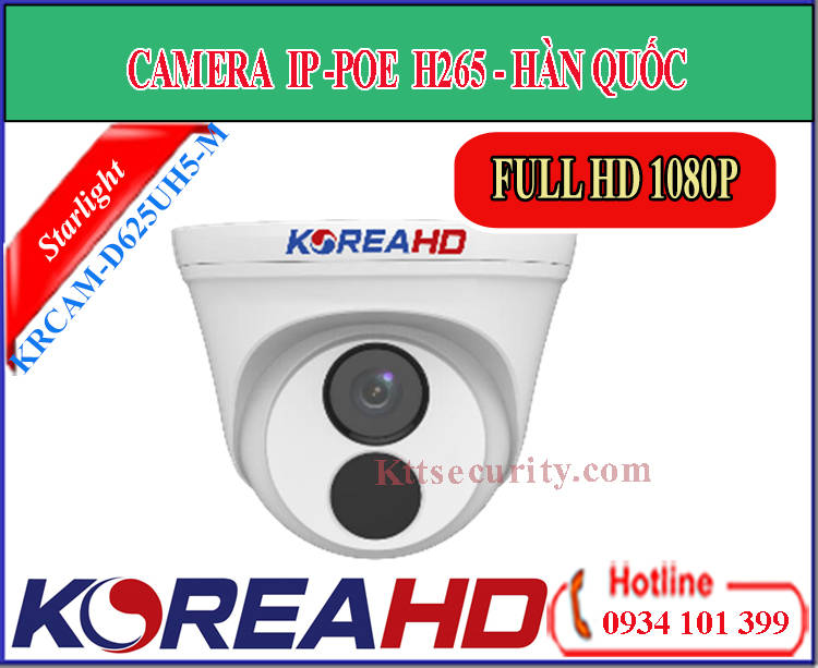 Camera ip KoreaHD KRCAM-D625UH5-M | KRCAM-T325UH5-M