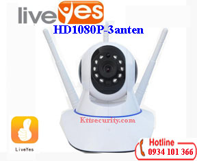 Camera Ip wifi 1080P LiveYes 3 Râu CS-017L