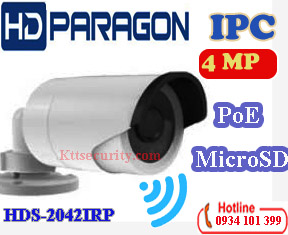 Camera IP Wifi 4MP hdparagon HDS-2042IRP