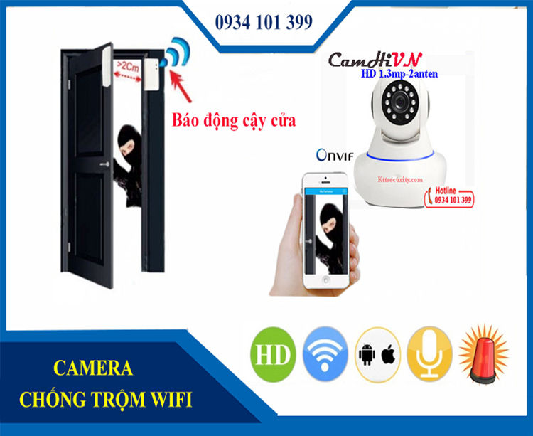 Camera IP WIFI CamHiVN 1.3MP/960P