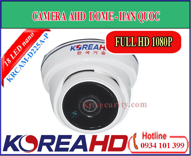 Camera KoreaHD KRCAM-D225A-P | KRCAM-D325A-P (AHD)