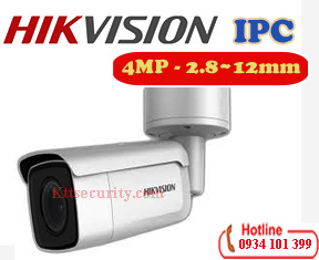 Camera thân IP 4MP Hikvision DS-2CD2643G0-IZS