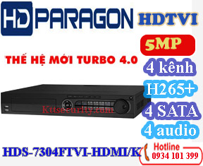 Đầu 4 SATA 4 kênh HDS-7304FTVI-HDMI/K và 8 kênh HDS-7308FTVI-HDMI/K và 16 kênh HDS-7316FTVI-HDMI/K