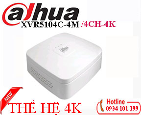 Đầu ghi 4K Dahua XVR5104C-4M