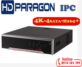 Đầu Ip 4K HDparagon HDS-N7716I-4K,16 kênh; HDS-N7732I-4K,32 kênh;HDS-N7716I-4K/P 16 kênh PoE;