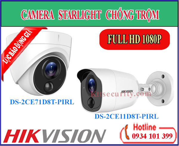 DS-2CE11D8T-PIRL Camera Hikvision DS-2CE71D8T-PIRL
