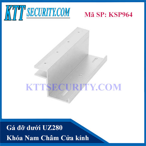 Gá dưới UZ280 cho Cửa Kính khóa Nam Châm | KSP964