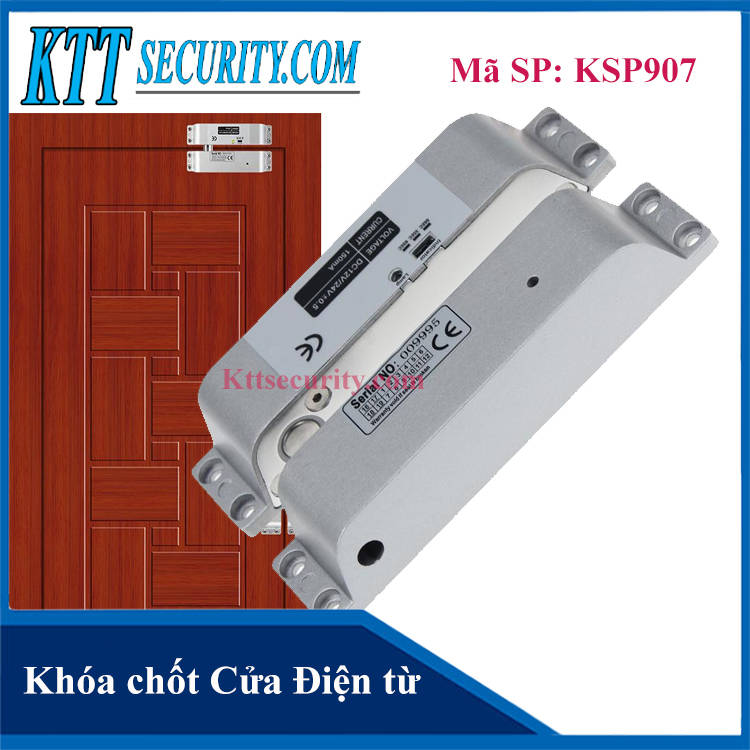 Khóa Chốt cửa điện từ | KSP907