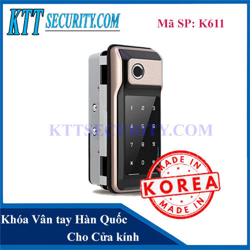 Khóa Cửa Vân tay Hàn Quốc K611