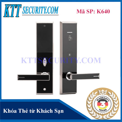 Khóa thẻ từ khách sạn cao cấp | K640