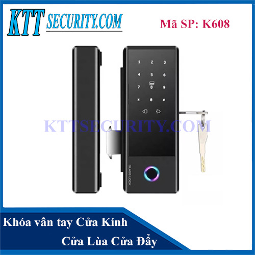 Khóa vân tay cửa kính Yale | K608