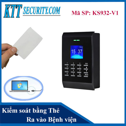 Kiểm soát ra vào bằng Thẻ | KS932