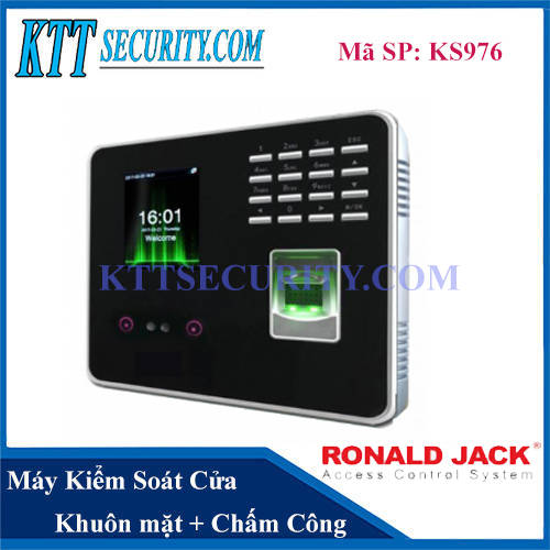 Máy chấm công Face ID Ronald Jack | KS976