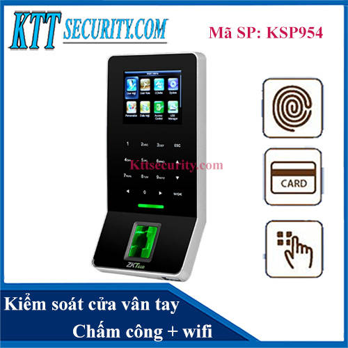 Máy Chấm Công Kiểm Soát Cửa WIFI | KS954