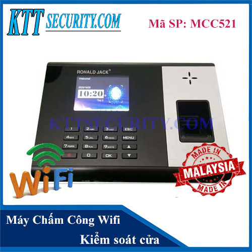 Máy Chấm Công Wifi Ronald Jack | MCC521