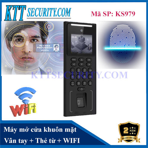 Máy Kiểm Soát Cửa Khuôn Mặt | KS979