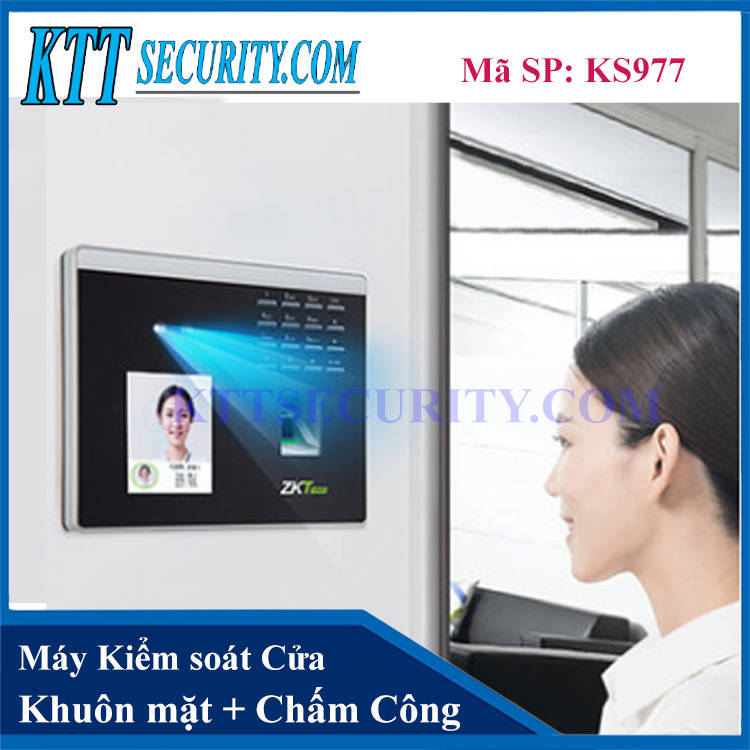 Máy Kiểm Soát Cửa Khuôn Mặt Zkteco | KS977