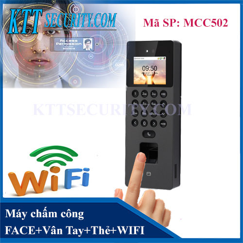 Máy quét vân tay chấm công FACE | MCC502