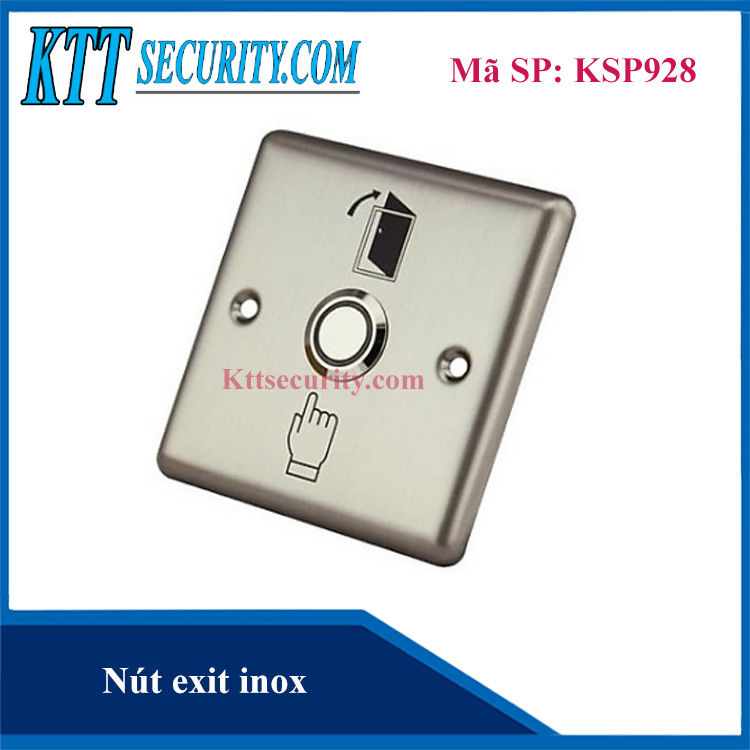 Nút nhấn exit inox | KSP928