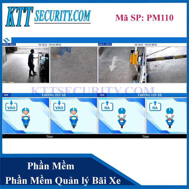 Phần mềm giữ xe thông minh | PM110